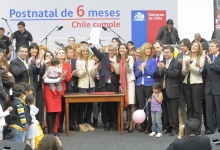 Se promulgó  Ley que extiende el Posnatal a 6 meses