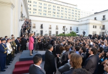 Despedida de funcionarios del Palacio de Gobierno