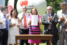 Mandatario firmó proyecto de ley que crea el Sistema Elige Vivir Sano